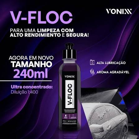 V-FLOC Vonixx Lava Autos Concentrado 240ml